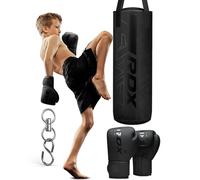 RDX Bambini Sacco da Boxe 2ft,Riempito Junior KARA Pelle di Maya Sacchi Pugilato per Muay Thai, Sparring, Kickboxing Allenamento, Arti Marziali, MMA