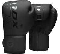 RDX Boxing Glove F15 Matte Black-16Oz, Gloves Unisex-Adult, Black, Large