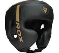 RDX Caschetto Boxe MMA Kick Boxing Allenamento, Maya Hide Pelle Headgear, KARA Professionale Pugilato Protezione Casco per Sparring Muay Thai Arti Marziali Grappling Taekwondo Karate, Uomo Donna