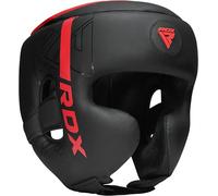 RDX Caschetto Boxe MMA Kick Boxing Allenamento, Maya Hide Pelle Headgear, KARA Professionale Pugilato Protezione Casco per Sparring Muay Thai Arti Marziali Grappling Taekwondo Karate, Uomo Donna