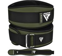 RDX Cintura Palestra Sollevamento Pesi, 6.5” Lombare Imbottita Schiena Supporto, Powerlifting Belt per Bodybuilding Pesistica Fitness Gym Stacchi Funzionale Allenamento di Potenza Squat, Uomo Donna