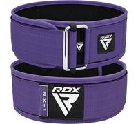 RDX Cintura per sollevamento pesi da donna 4 "Supporto lombare regolabile Bodybuilding,Powerlifting Allenamento funzionale VIOLA
