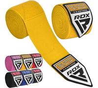 RDX Fasce Boxe Guanti Interni, 4,5 Metri 180 Pollici Elastiche Bendaggi, Polso Mani Protezione Sottoguanti, Pugilato Bende per Arti Marziali Muay Thai MMA Kickboxing Punzonatura Allenamento Hand Wraps