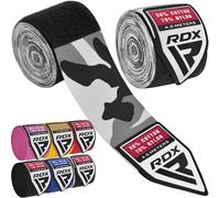 RDX Fasce Boxe Guanti Interni, 4,5 Metri 180 Pollici Elastiche Bendaggi, Polso Mani Protezione Sottoguanti, Pugilato Bende per Arti Marziali Muay Thai MMA Kickboxing Punzonatura Allenamento Hand Wraps
