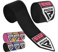 RDX Fasce Boxe Guanti Interni, 4,5 Metri 180 Pollici Elastiche Bendaggi, Polso Mani Protezione Sottoguanti, Pugilato Bende per Arti Marziali Muay Thai MMA Kickboxing Punzonatura Allenamento Hand Wraps
