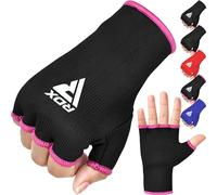 RDX Fasce Boxe Sottoguanti Interni Bende, Elastiche Mani Pollice Supporto Polso, Pugno Protezione Bendaggi Pugilato Guanti, Muay Thai MMA Allenamento Kick Boxing Arti Marziali Punzonatura, Uomo Donna