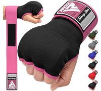 RDX Gel Fasce Boxe Sottoguanti Interni Bende, 100cm Elastico Lunghe Polsiere, Pugno Imbottita Protezione Bendaggi Guanti, Pugilato Muay Thai Allenamento Kickboxing Arti Marziali Punzonatura Uomo Donna