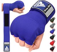 RDX Gel Fasce Boxe Sottoguanti Interni Bende, 100cm Elastico Lunghe Polsiere, Pugno Imbottita Protezione Bendaggi Guanti, Pugilato Muay Thai Allenamento Kickboxing Arti Marziali Punzonatura Uomo Donna