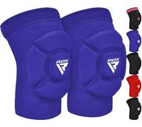 RDX Ginocchiere per MMA, Kick Boxing e Muay Thai Training, Supporto Imbottito in Schiuma per Grappling, Arti Marziali, Abbigliamento Protettivo per Gabbia, BJJ, Karate, pallavolo
