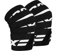 RDX Ginocchio Fascia Powerlifting Ginocchia Supporto, Approvato da IPL USPA, 200CM Lungo Pesistica Fasce Elastica Bendaggio, Knee Wraps Palestra Allenamento Squat Bodybuilding Ginnastica, Uomo Donna