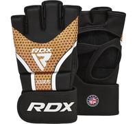 RDX Guanti da grappling Aura Plus T-17 (oro, M)