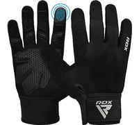 RDX Guanti Palestra Sollevamento Pesi Fitness, Touch Screen Dito Completo Gloves, Antiscivolo Imbottito Presa Protezione, Gym Powerlifting Bodybuilding Ciclismo Calisthenics Allenamento, Uomo Donna