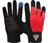 RDX Guanti Palestra Sollevamento Pesi Fitness, Touch Screen Dito Completo Gloves, Antiscivolo Imbottito Presa Protezione, Gym Powerlifting Bodybuilding Ciclismo Calisthenics Allenamento, Uomo Donna