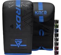RDX Guantoni Boxe per Allenamento e Muay Thai, Maya Hide Pelle Kara Guanti da Sacco per Sparring, Kickboxing, Sacchi Pugilato, Arti Marziali Combattimento, Colpitori Punzonatura, Punching Bag Mitts