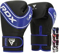 RDX Guantoni da Boxe Bambini Muay Thai e Allenamento, Maya Hide Pelle, 6oz 4oz Junior Combattimento Guanti da Sacco Bambino per Sparring Sacchi Pugilato Punzonatura MMA Kick Boxing Gioventù Gloves