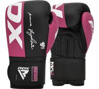 RDX Guantoni da Boxe, Maya Hide Pelle Allenamento Guanti da Sacco per Muay Thai per Sparring, Combattimento, Sacchi Pugilato, MMA, Punzonatura, Kick Boxing Gloves Palestra Uomo Donna 8 10 12 14 16 OZ