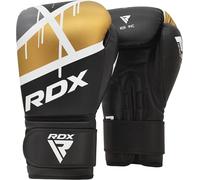 RDX Guantoni da Boxe, Maya Hide Pelle, Ego Muay Thai e Allenamento Guanti da Sacco per Sparring, Combattimento, Sacchi Pugilato, MMA, Punzonatura, Kick Boxing Gloves Uomo Donna, 8 10 12 14 16oz