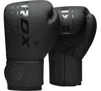RDX Guantoni da Boxe Muay Thai e Allenamento, Maya Hide Pelle, KARA Combattimento Guanti da Sacco per Sparring, Sacchi Pugilato, Punzonatura, MMA Kick Boxing Gloves Uomo Donna, 8 10 12 14 16oz