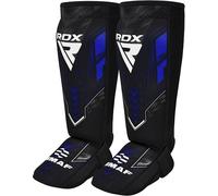 RDX IMMAF Parastinchi Kickboxing, boxe per arti marziali MMA parastinchi imbottitura Shin Guard Sparring, protezione piedi da uomo e da donna