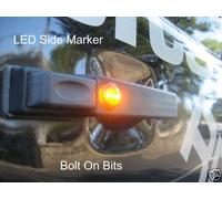 RDX Lampada Laterale Led Ambra Freccia Indicatore Porta Defender