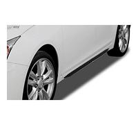 RDX Minigonne Laterali Cruze "Slim", RDSL583, nero lucido, lato gonne, Quantitativo 1 (set: sinistra & destra)