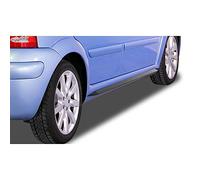 RDX Minigonne Laterali Slim Compatibili con Citroen C3 2002-2009 (ABS), Nero Lucido, Plastica ABS di Alta Qualità