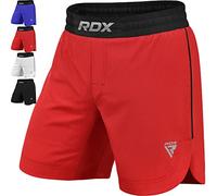 RDX MMA Pantaloncini per Allenamento e Kickboxing - Shorts per la Arti Marziali, Grappling, Boxe, Cage Fight - Grande Short per BJJ e Muay Thai, Fitness Palestra, Combattimento Sportivi