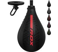 RDX Palla Veloce Boxe, Pelle Maya Speedball Pelle Maya, Perfetto per MuayThai, Formazione MMA, Allenamento Velocità Combattimento Fitness Sacco da boxe, Allenamenti in casa e in palestra esercizi