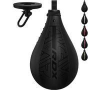RDX Palla Veloce Boxe, Pelle Maya Speedball Pelle Maya, Perfetto per MuayThai, Formazione MMA, Allenamento Velocità Combattimento Fitness Sacco da boxe, Allenamenti in casa e in palestra esercizi