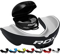 RDX Paradenti Boxe, Paradent per Gli Sport da Unisex Combattimento, Rugby, Football Americano, Kick Boxing, Muay Thai, Karate e MMA, Ideale facilmente adattabile con custodia, Junior sotto i 12 anni
