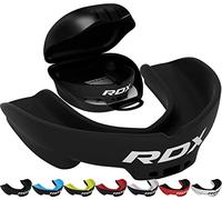 RDX Paradenti Boxe, Paradent per Gli Sport da Unisex Combattimento, Rugby, Football Americano, Kick Boxing, Muay Thai, Karate e MMA, Ideale facilmente adattabile con custodia, Junior sotto i 12 anni