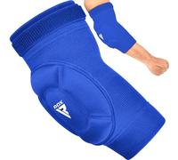 RDX Paragomiti Boxe Gomitiera Supporto, Imbottita Tutore MMA Muay Thai Gomito, Antiscivolo Elastica Avambraccio Protezione Compressione Elbow Pads, Gomitiere Fascia Pallavolo Epicondilite, Uomo Donna