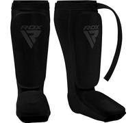 RDX Paratibia MMA Kick Boxing Muay Thai, Approvato da SATRA, Protettivo Imbottita Paratibie, Parastinchi Piedi Protezione Shin Guard per Allenamento Sparring Arti Marziali Boxe Karatè, Uomo Donna