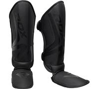 RDX Paratibia MMA Parastinchi Combattere la formazione di boxe protettivo | Pelle di pelle ConvEX Muay Thai Protezione per le gambe| Buono per le arti marziali, Sparring, Kickboxing, BJJ, Karatè