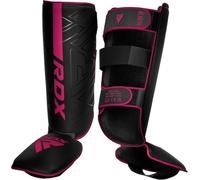 RDX Paratibia per Kickboxing Muay Thai Arti Marziali Allenamento, Maya Hide Cuoio Kara Pugilato Paratibie, MMA Parastinchi Krav Maga Protezione, Sparring BJJ Thai Boxe e Combattimento Karatè