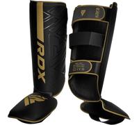 RDX Paratibia per Kickboxing Muay Thai Arti Marziali Allenamento, Maya Hide Cuoio Kara Pugilato Paratibie, MMA Parastinchi Krav Maga Protezione, Sparring BJJ Thai Boxe e Combattimento Karatè