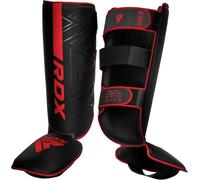 RDX Protezione Tibia Boxe Thai Kick Boxing Arti Marziali MMA Allenamento, Maya Hide Pelle Kara Protege Tibia Muay Thai Krav Maga Sparring BJJ Karate e Combattimento Libero Training Piede Protezione