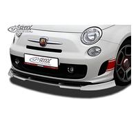 RDX Racedesign RDFAVX30224 Spoiler Anteriore, nero | Compatibile con FIAT 500 Abarth