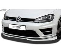 RDX Racedesign RDFAVX30753 spoiler anteriore vario-x Golf VII R 2012 - 2017 (PU), nero