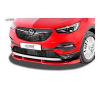 RDX Racedesign RDFAVX30821 spoiler anteriore vario-x Grandland x 2017- (PU), nero