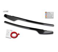 Palpebre fari compatibile con Audi A4 (B8) Berlina/Avant Facelift 2011-2015 (ABS Nero Lucido)