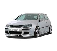 RDX Racedesign Spoiler anteriore per Golf 5, 12,7 cm (5") GTI-Look, Nero, Poliuretano (PU), Primo per verniciatura