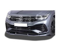 RDX Racedesign Spoiler anteriore Vario-X compatibile con Volkswagen Tiguan (AD1) Facelift R-Line 2020-2024 (PU)
