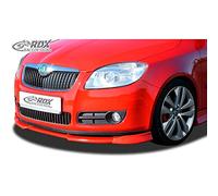 RDX Spoiler Anteriore Sottoparaurti Fabia 2 Typ 5J -2010 (anche per Roomster) approccio Anteriore Labbro Spada VARIO-X