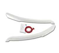 RDX Spoiler fari compatibili con Ford Transit (fari allo xeno e alogeni neri) 2014- (ABS bianco lucido)