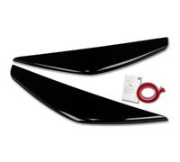 RDX Spoiler per fanali anteriori compatibili con Ford Kuga II (DM2) Facelift 2016-2019 (ABS nero lucido)