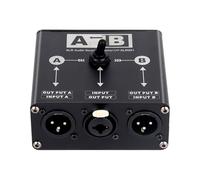 Rdxanc 2 selettori di commutazione del suono dell'uscita singola dell'input Segnali silenziosi passivi che instradano la progettazione del metallo