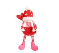 Rdxanc Bambola senza volto gnomi decorativi fatti a mano senza volto peluche decorazioni per fidanzata