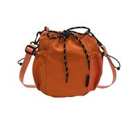 Rdxanc Borsa a secchiello 2025 Borsa in nylon leggero per donna Borsa a tracolla casual con interni spaziosi, Oro, as the picture shows