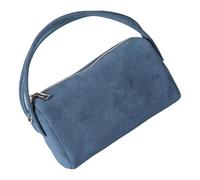 Rdxanc Elegante borsa a tracolla in camoscio con scomparti multiuso, cinghia regolabile, alla moda, uso quotidiano, BL, as the picture shows